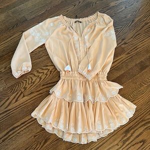 KAS NEW YORK super cute boho inspired mini dress